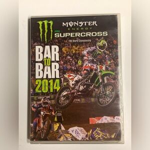 Monster Energy SuperCross Bar to bar 2014 Dvd NWT